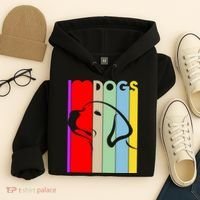 I Love Dogs Cute Dog Lovers Hoodie thumb 4