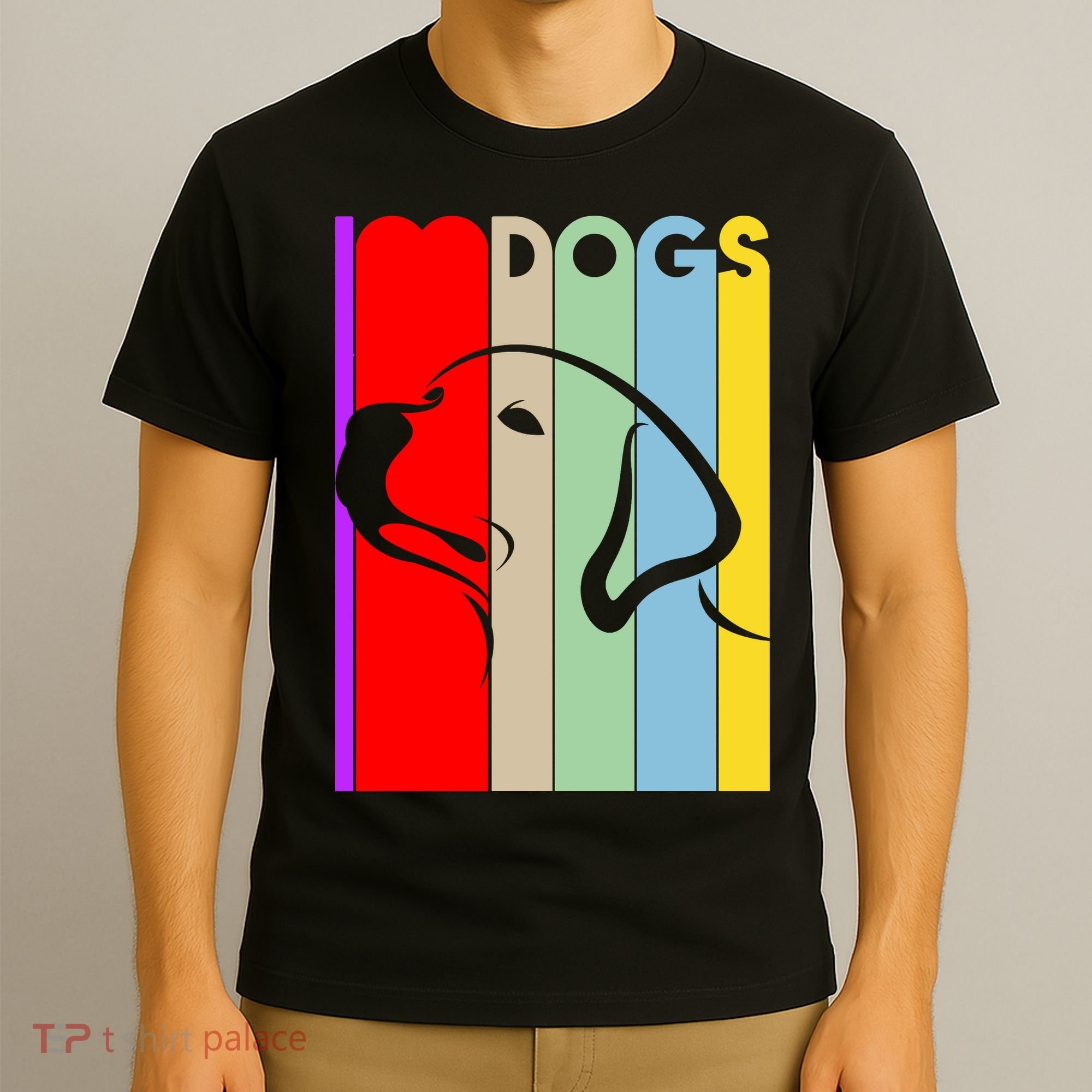 I Love Dogs Cute Dog Lovers T-Shirt