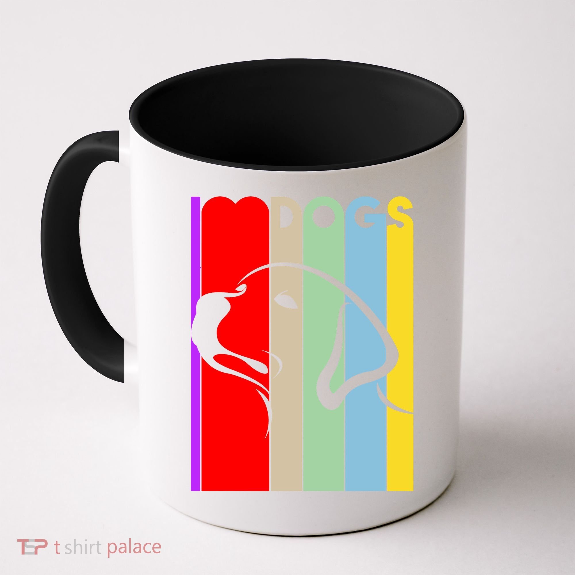 I Love Dogs Cute Dog Lovers Coffee Mug