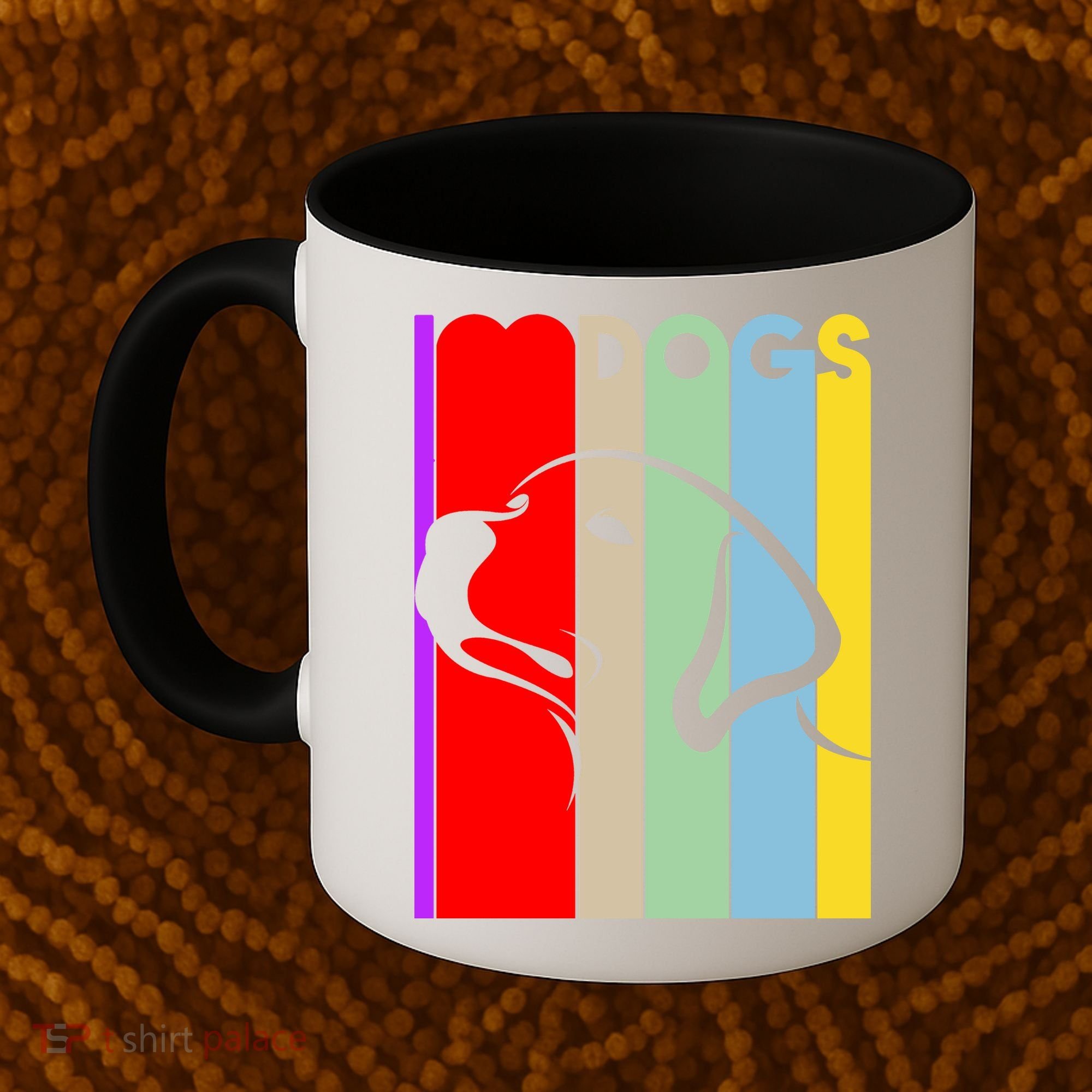 I Love Dogs Cute Dog Lovers Coffee Mug