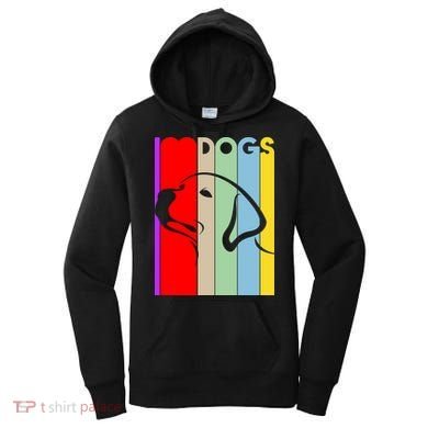 I Love Dogs Cute Dog Lovers Women's Hoodie