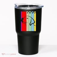I Love Dogs Cute Dog Lovers Tumbler thumb 0