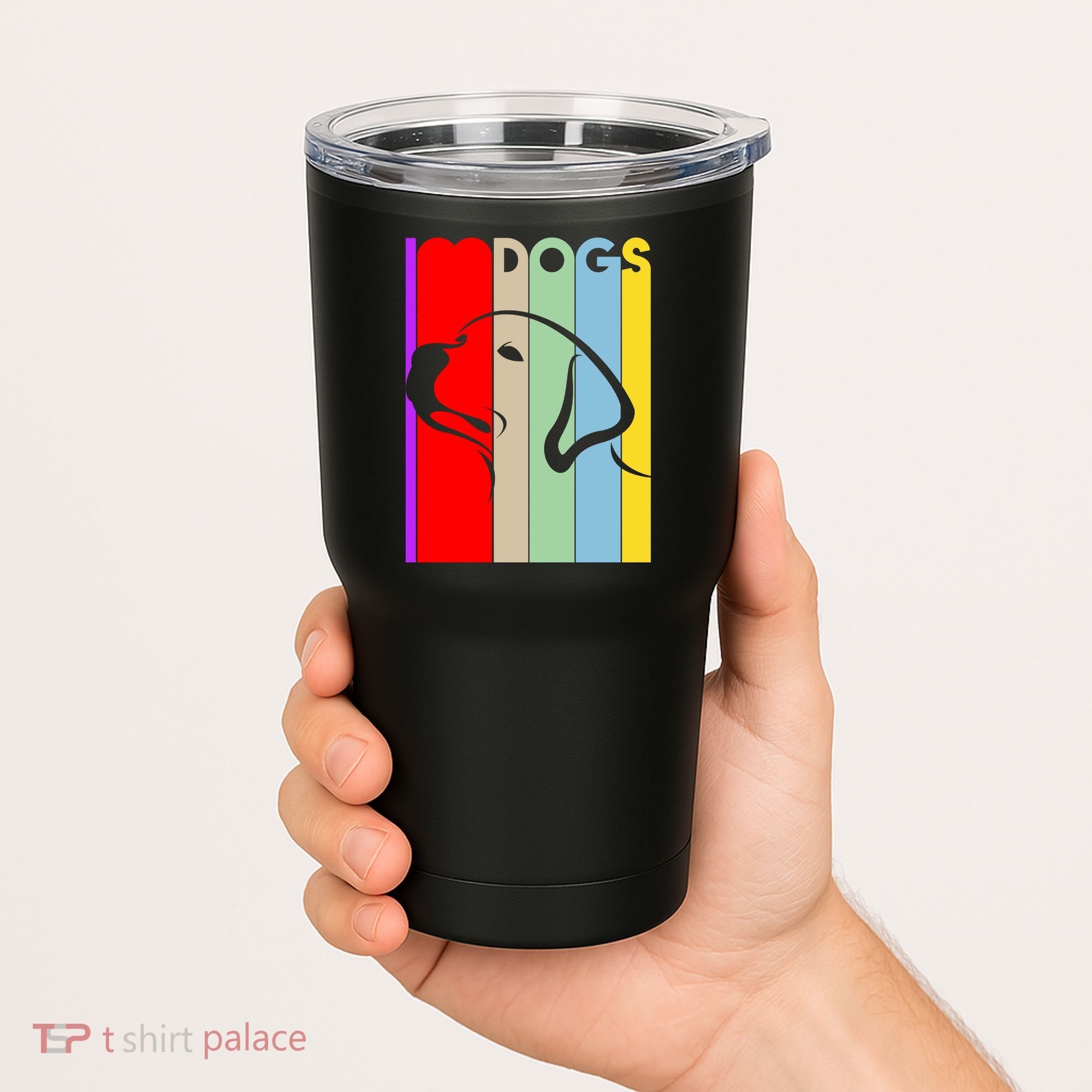 I Love Dogs Cute Dog Lovers Tumbler