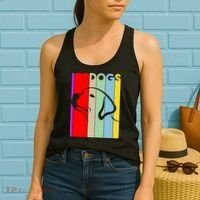 I Love Dogs Cute Dog Lovers Women's Tank Top thumb 2