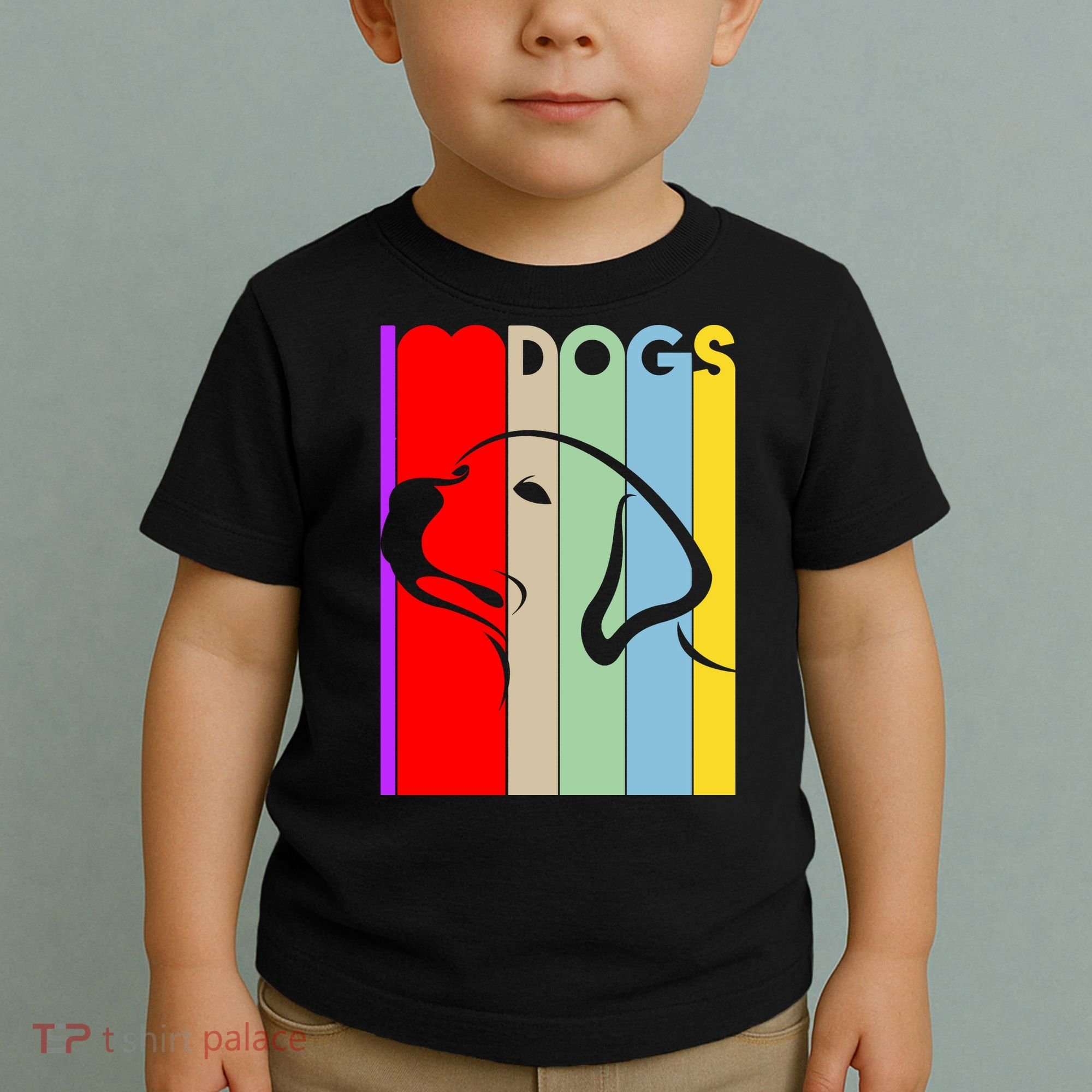 I Love Dogs Cute Dog Lovers Toddler T-Shirt