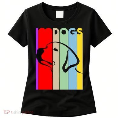 I Love Dogs Cute Dog Lovers Women's T-Shirt