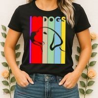 I Love Dogs Cute Dog Lovers Women's T-Shirt thumb 2