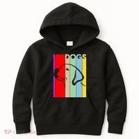 I Love Dogs Cute Dog Lovers Kids Hoodie thumb 0