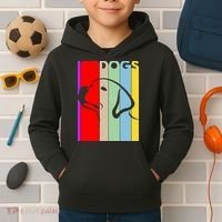 I Love Dogs Cute Dog Lovers Kids Hoodie thumb 2