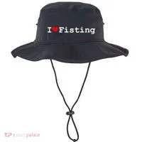I Love Fisting Bucket Hat thumb 0