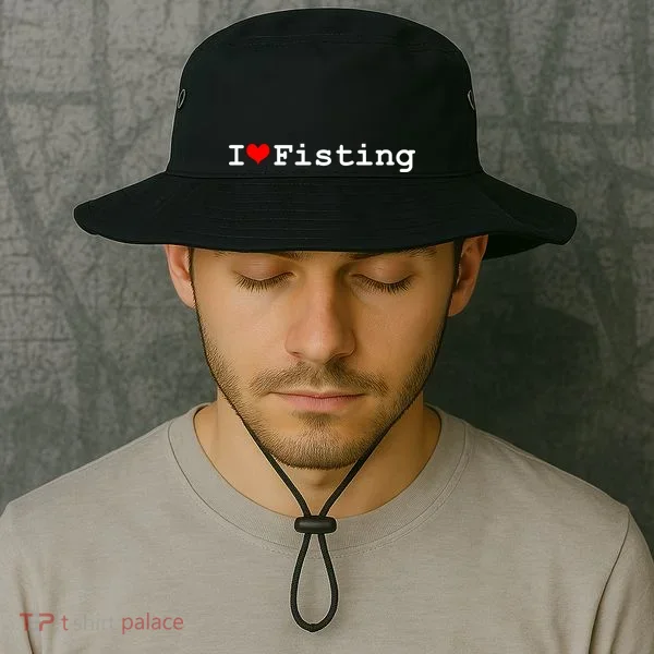 I Love Fisting Bucket Hat