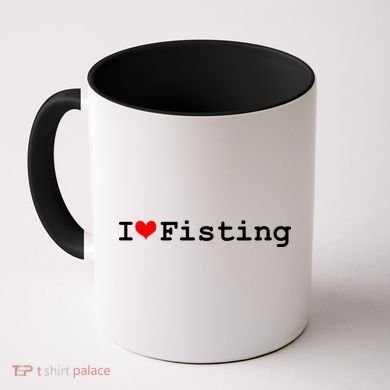 I Love Fisting Coffee Mug