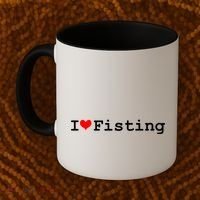 I Love Fisting Coffee Mug thumb 2