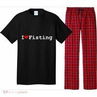 I Love Fisting Pajama Set thumb 0