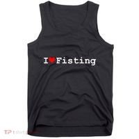 I Love Fisting Tank Top thumb 0