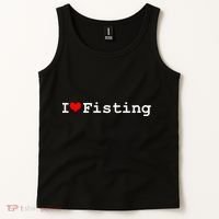 I Love Fisting Tank Top thumb 2