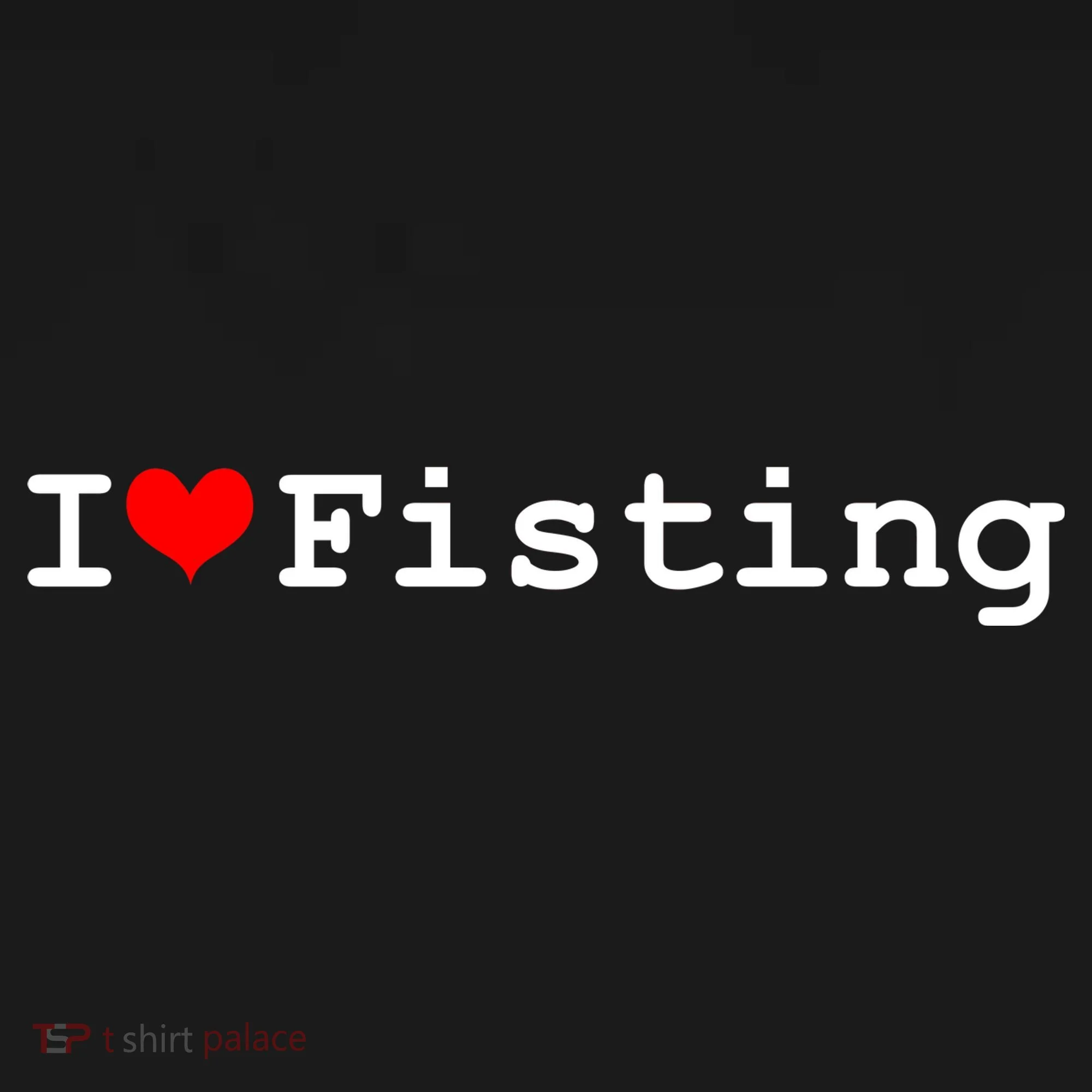 I Love Fisting Visor