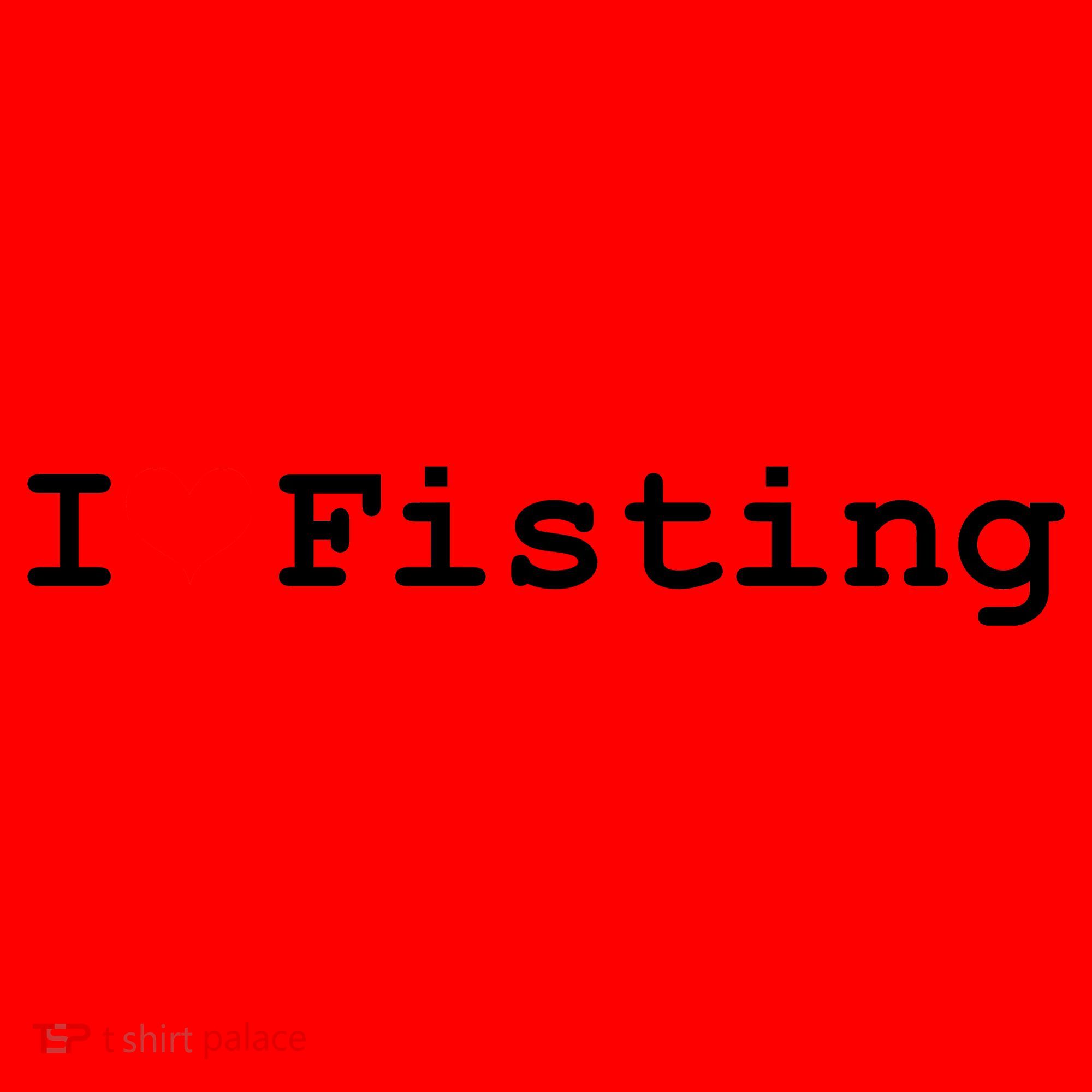 I Love Fisting Santa Hat