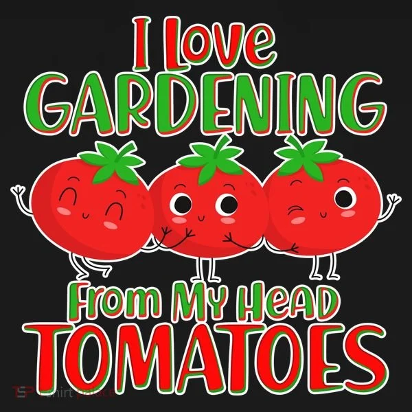I Love Gardening From My Head Tomatoes Women's Hoodie
