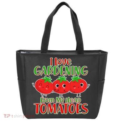 I Love Gardening From My Head Tomatoes Tote Bag