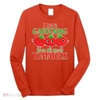 I Love Gardening From My Head Tomatoes Long Sleeve Shirt thumb 0