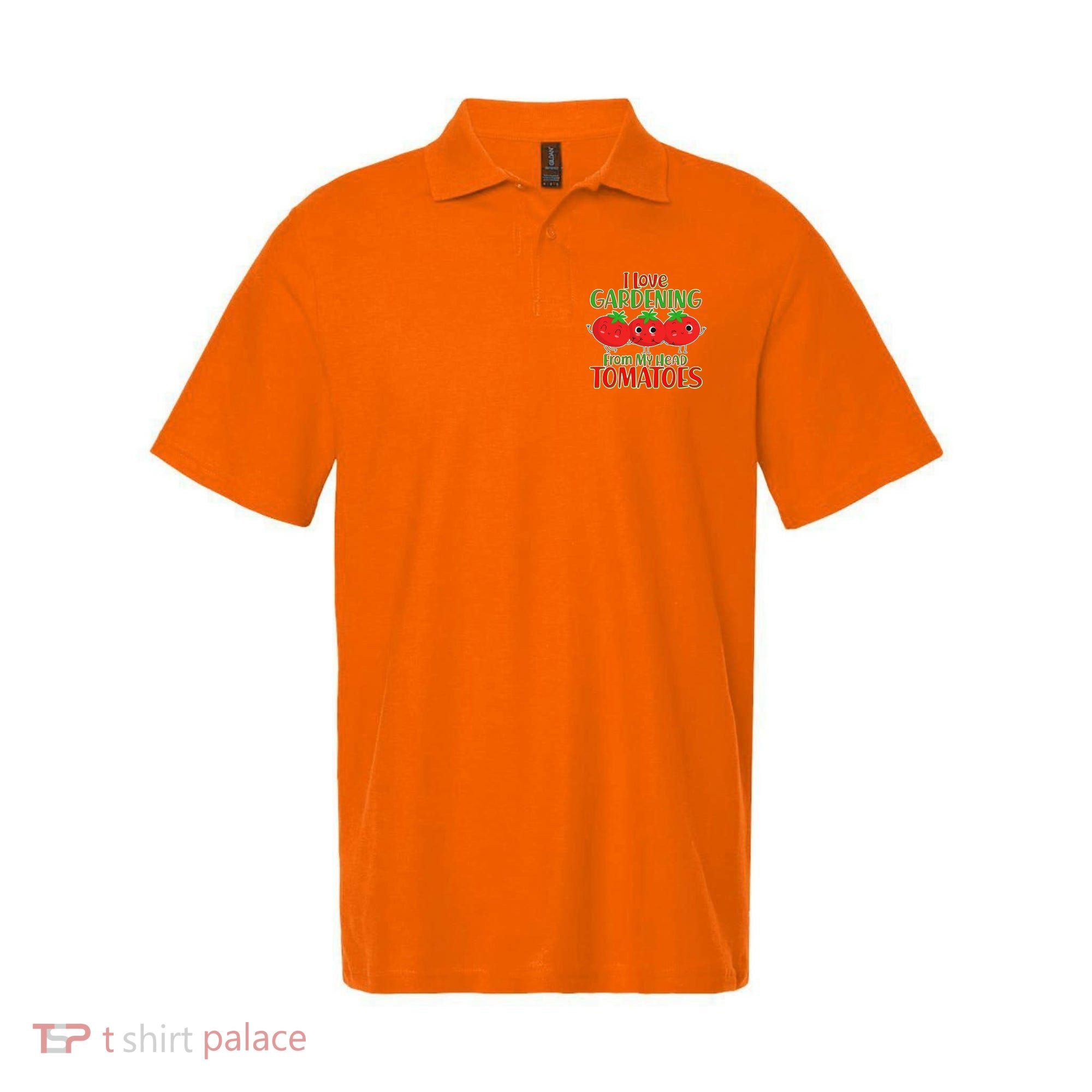 I Love Gardening From My Head Tomatoes Polo