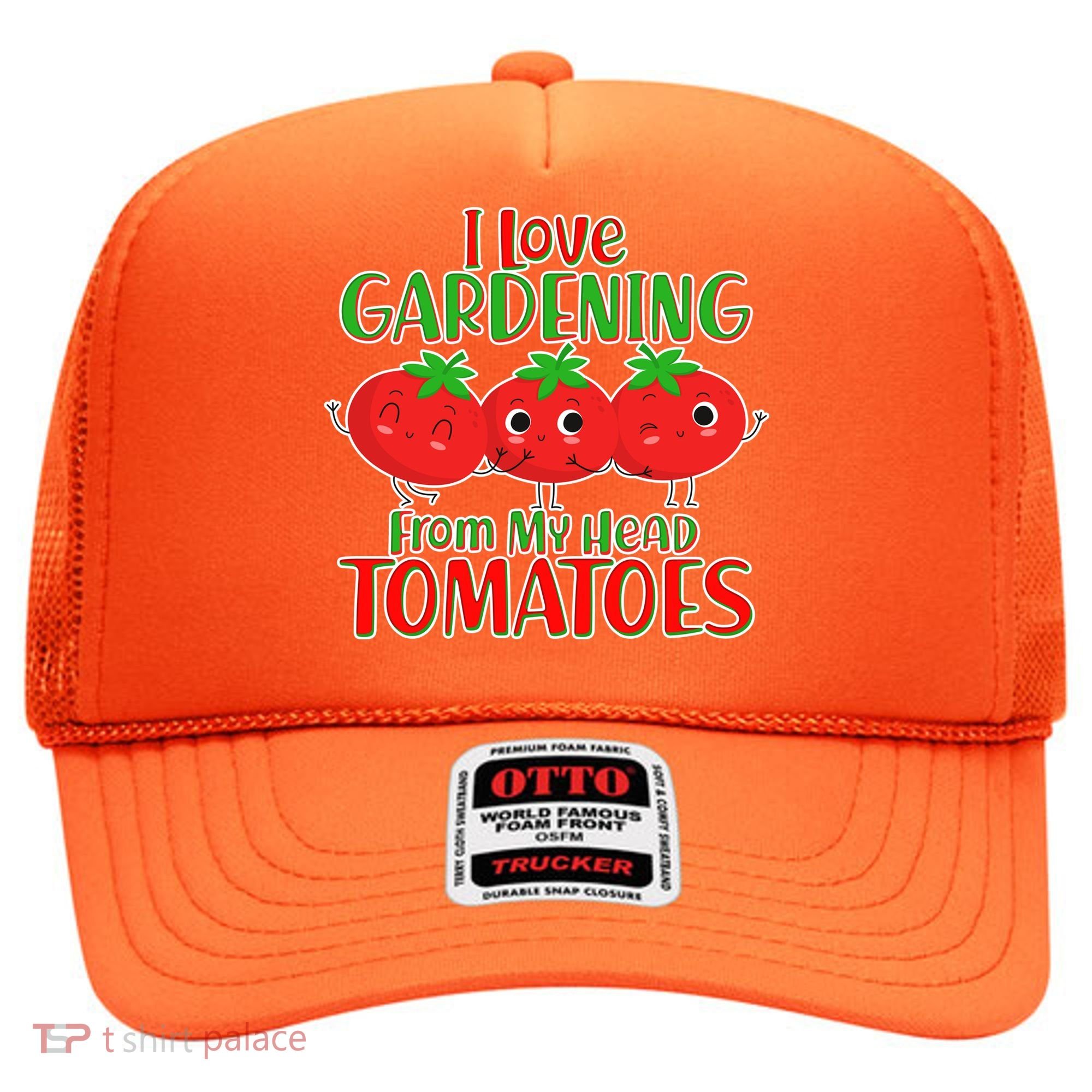 I Love Gardening From My Head Tomatoes Hat