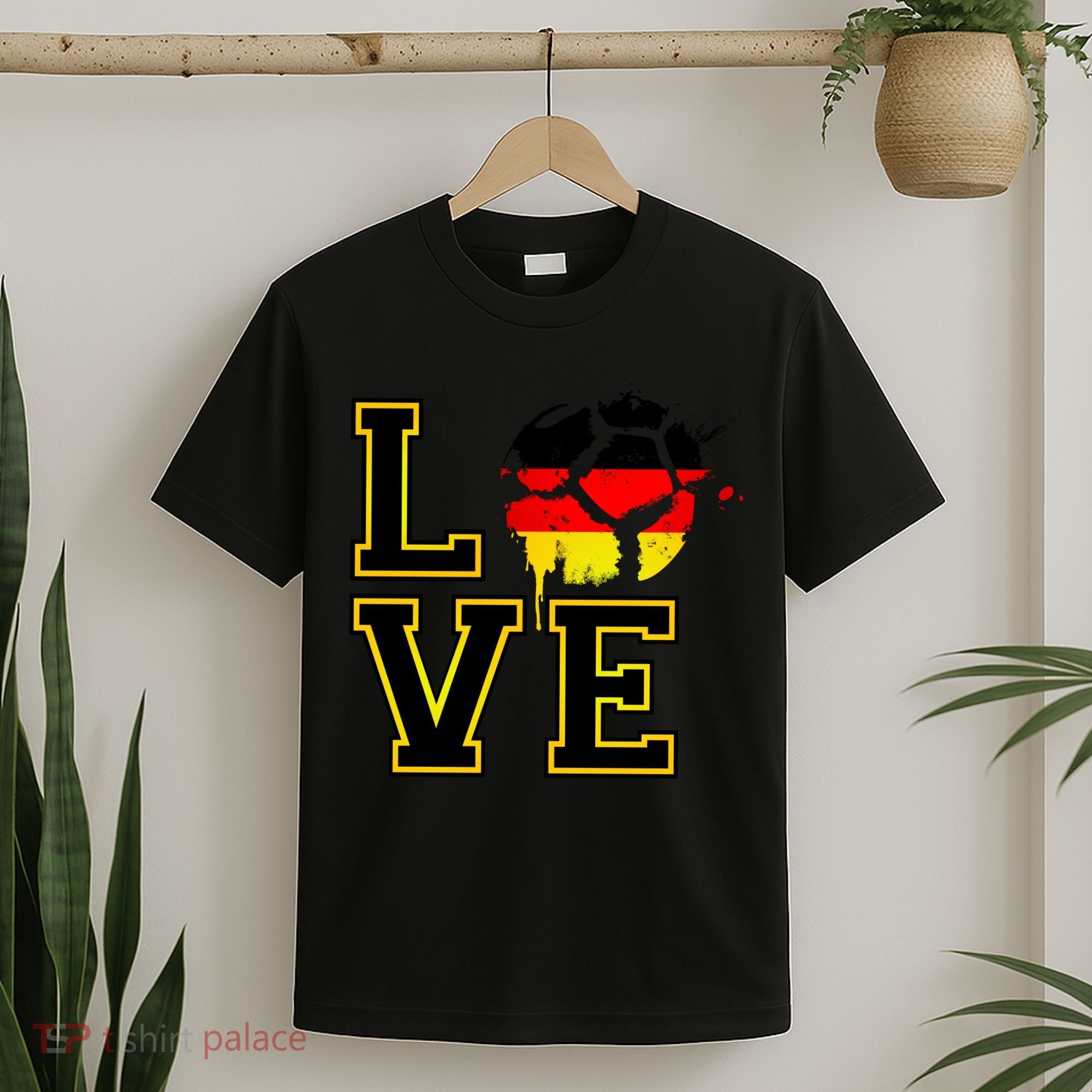 I Love Germany Futbol Soccer T-Shirt