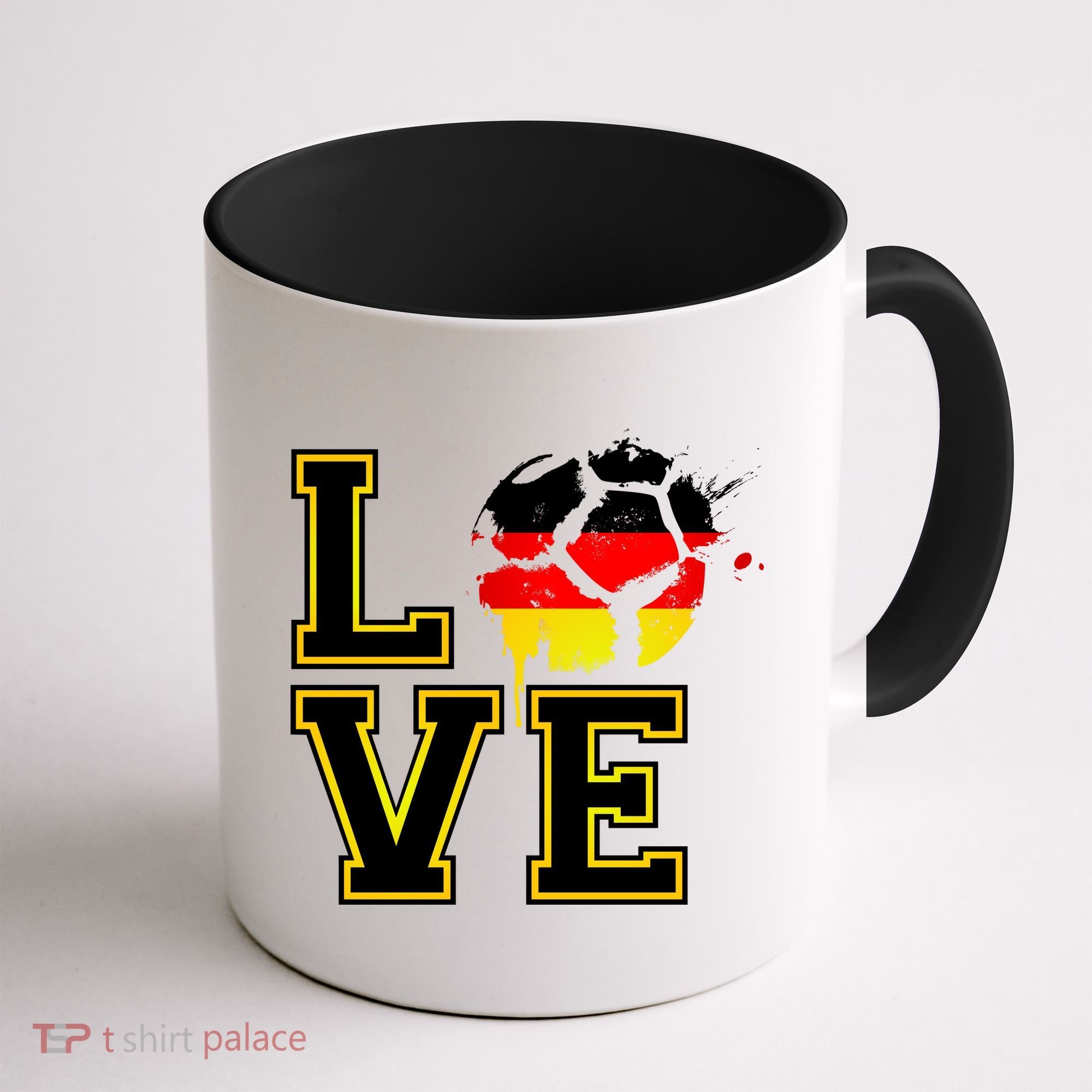 I Love Germany Futbol Soccer Coffee Mug