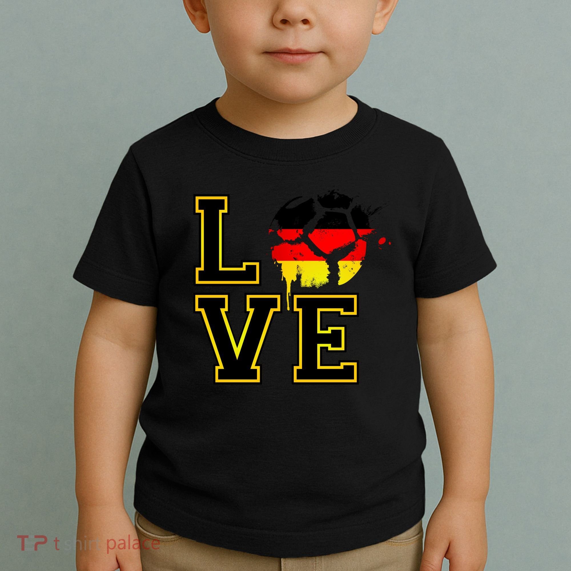 I Love Germany Futbol Soccer Toddler T-Shirt