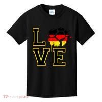 I Love Germany Futbol Soccer Kids T-Shirt thumb 0