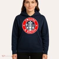 I Love Guns And Bacon Hoodie thumb 5
