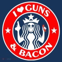 I Love Guns And Bacon Hoodie thumb 7