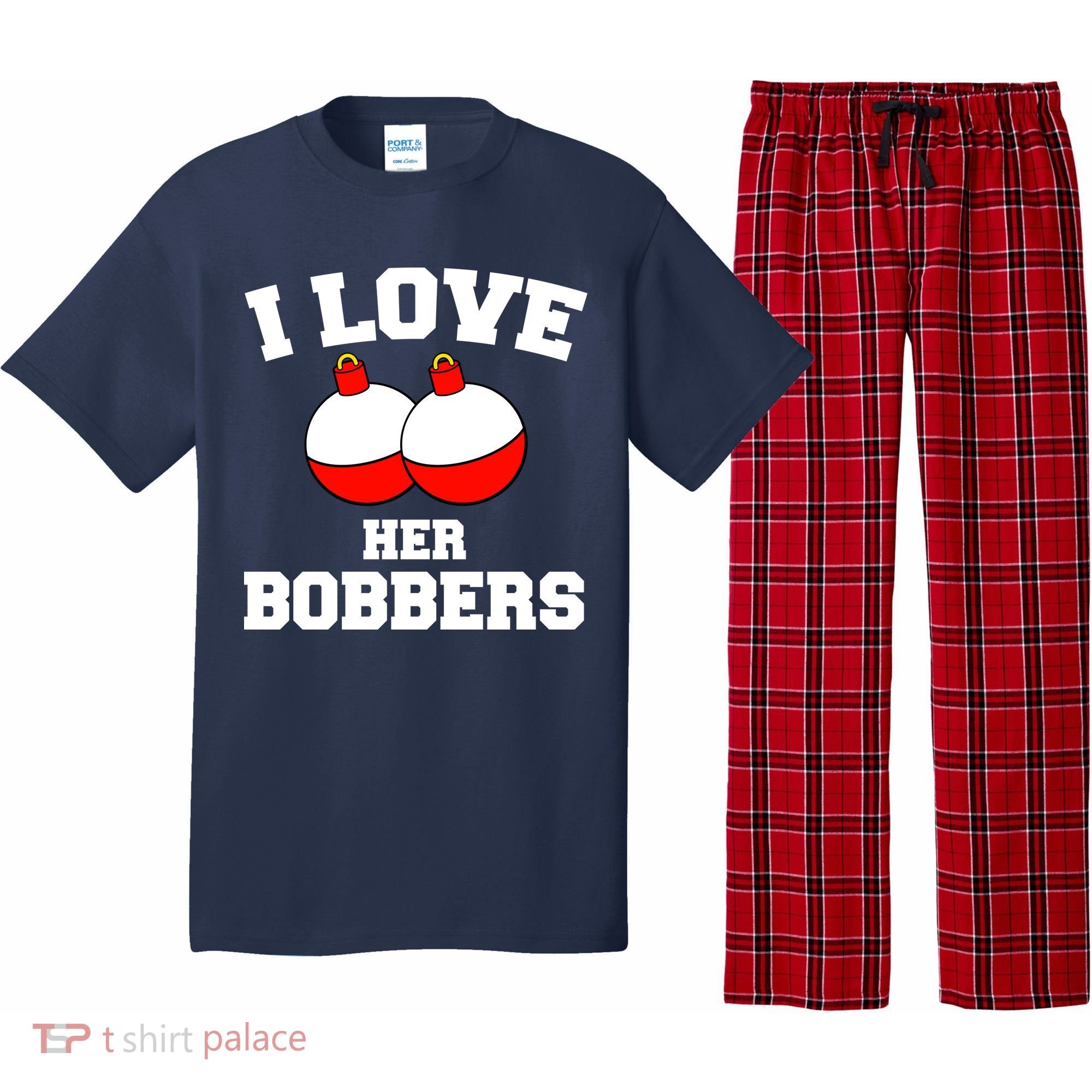 I Love Her Boobers Pajama Set