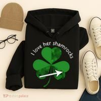 I Love Her Shamrocks Hoodie thumb 4