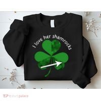 I Love Her Shamrocks Sweatshirt thumb 2