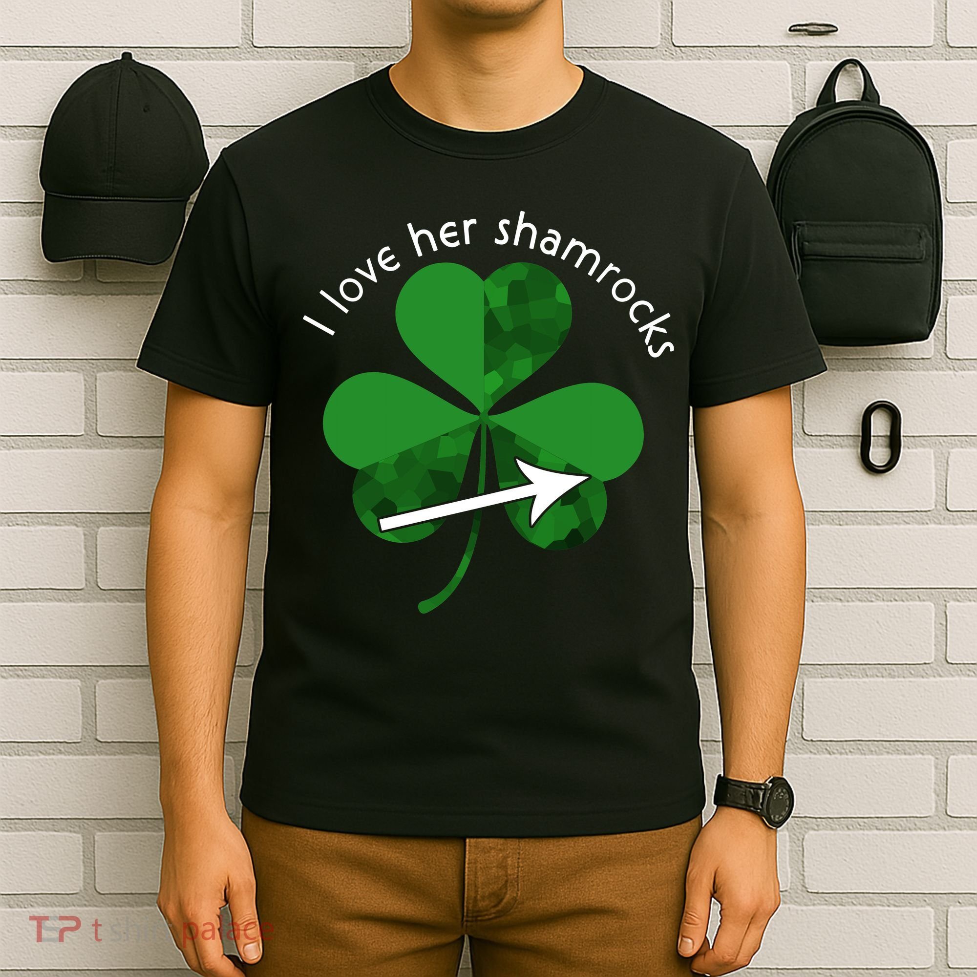 I Love Her Shamrocks T-Shirt
