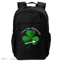 I Love Her Shamrocks Backpack thumb 0