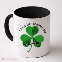 I Love Her Shamrocks Coffee Mug thumb 0