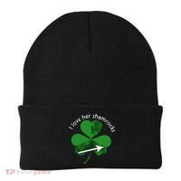 I Love Her Shamrocks Beanie thumb 0