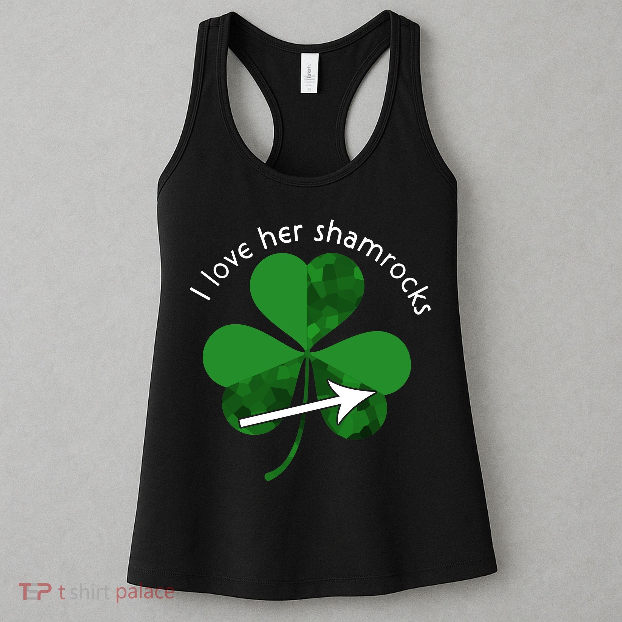 I Love Her Shamrocks Women's Tank Top