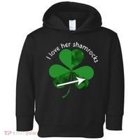 I Love Her Shamrocks Toddler Hoodie thumb 0