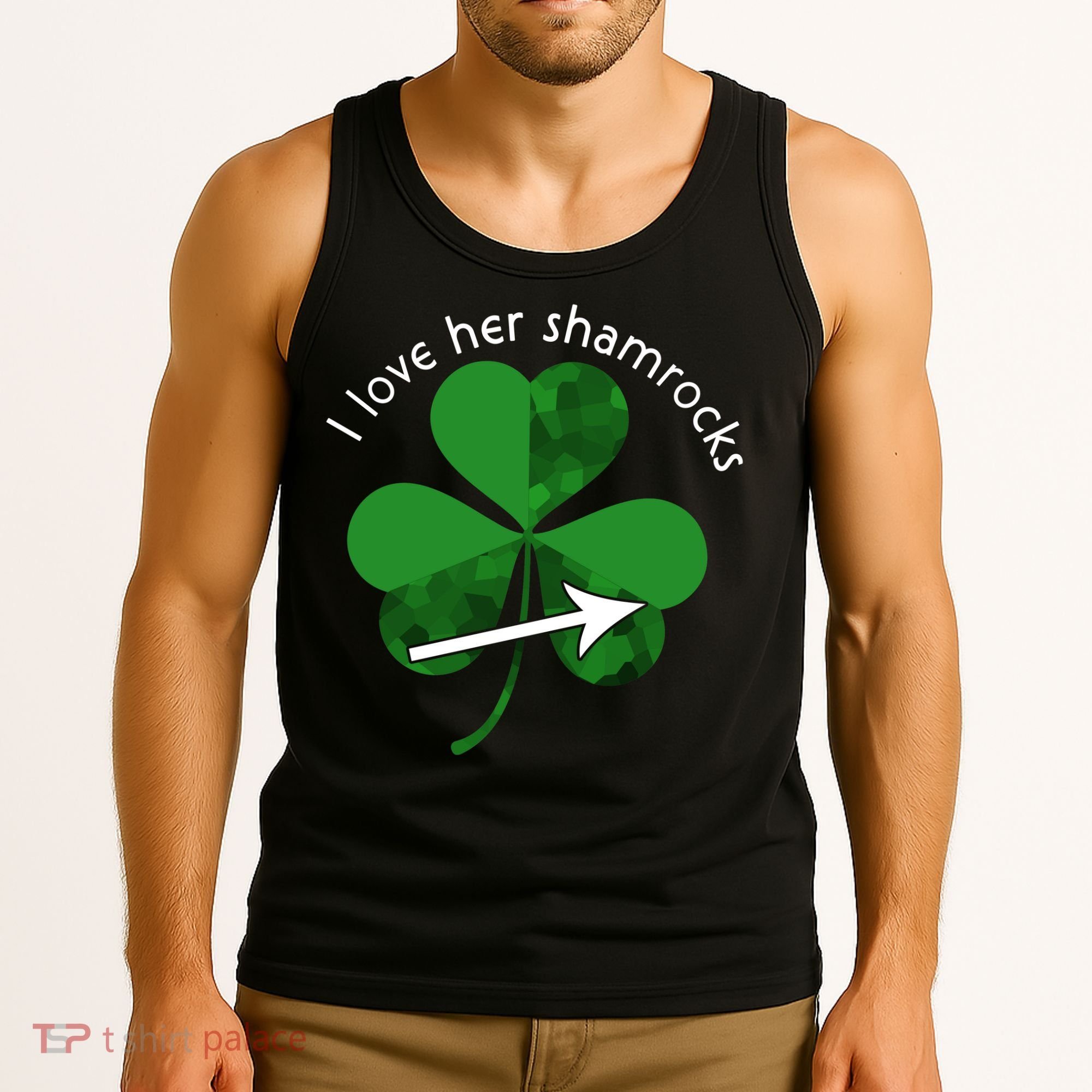 I Love Her Shamrocks Tank Top