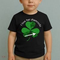 I Love Her Shamrocks Toddler T-Shirt thumb 2