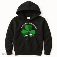 I Love Her Shamrocks Kids Hoodie thumb 0