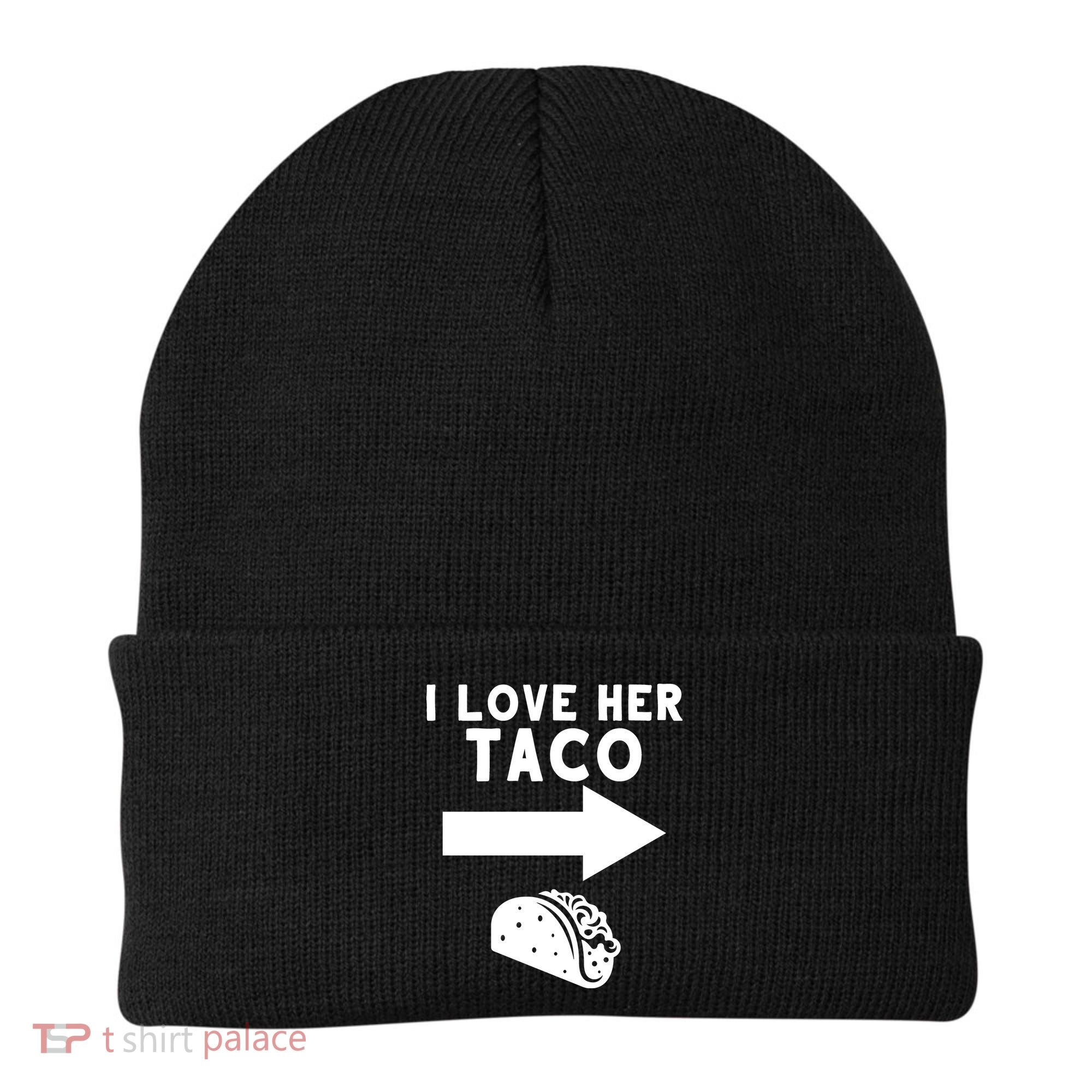 I Love Her Taco Beanie