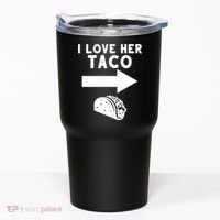 I Love Her Taco Tumbler thumb 0
