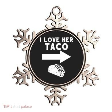 I Love Her Taco Ornament
