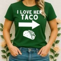 I Love Her Taco Women's T-Shirt thumb 2