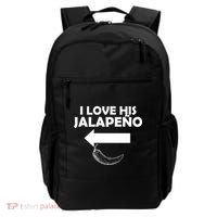 I Love His Jalapeno  Backpack thumb 0